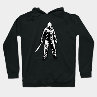 Jason stencil design Hoodie